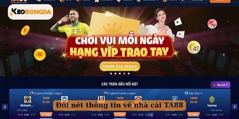 Đôi nét thông tin về nhà cái TA88