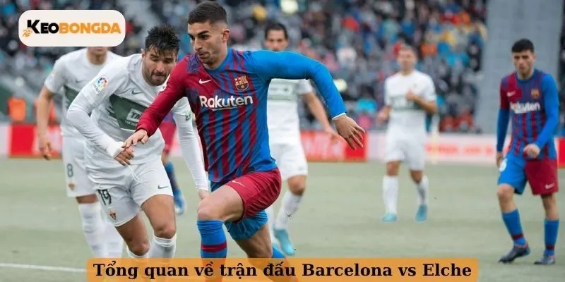 Tổng quan về trận đấu Barcelona vs Elche