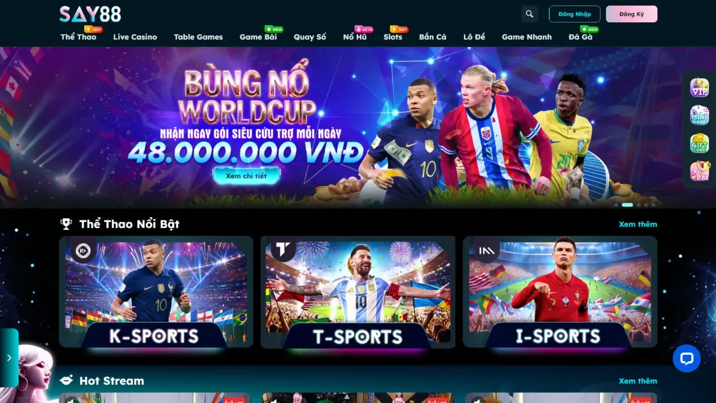 Nhà Cái Say88 - Nền Tảng Giải Trí Trực Tuyến Uy Tín Và Đa Dạng 2026